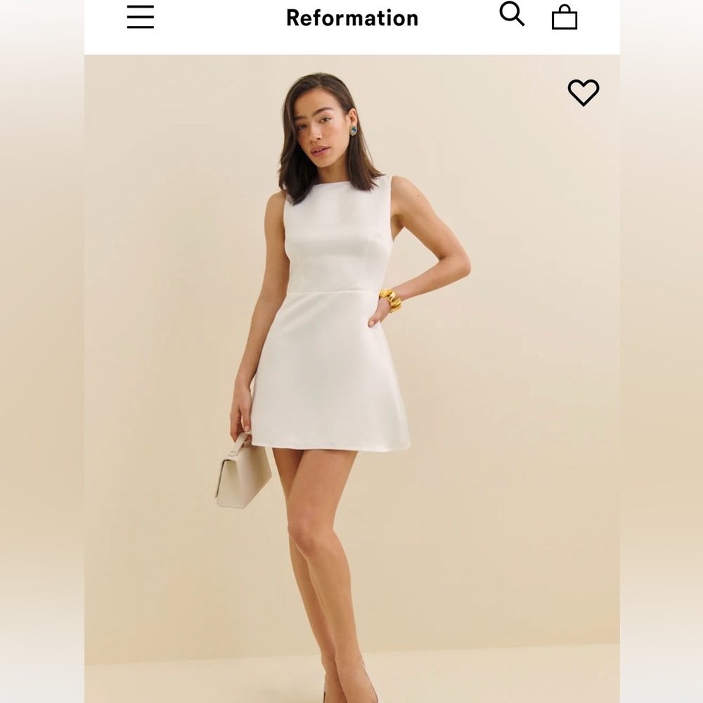 Reformation zenni dress-ivory